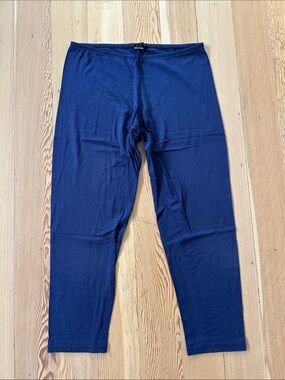ONLY HEARTS NYC helena stuart navy blue knee length legging size small 94% rayon